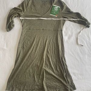 Toad&Co Olive Green Dress